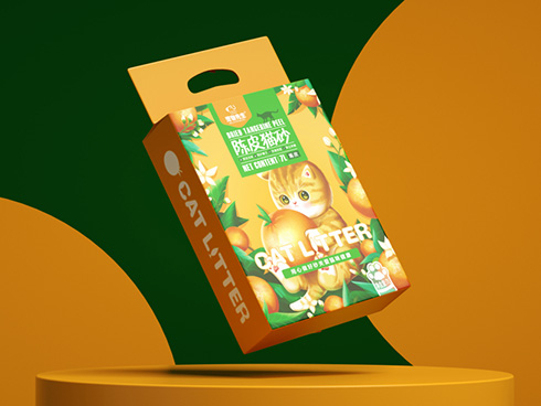 陈皮猫砂包装盒
