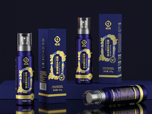 中药头皮护理液包装盒