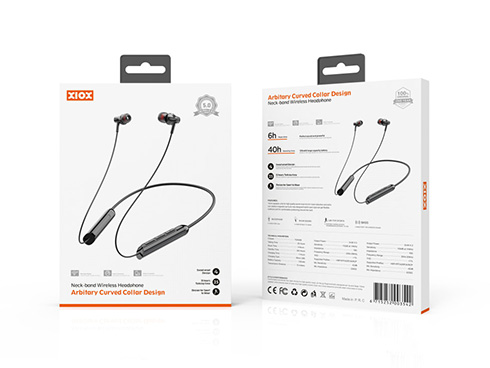 蓝牙运动无线耳机包装盒