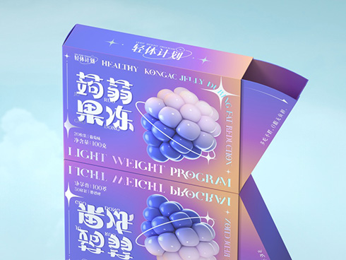 蒟蒻果冻系列包装盒