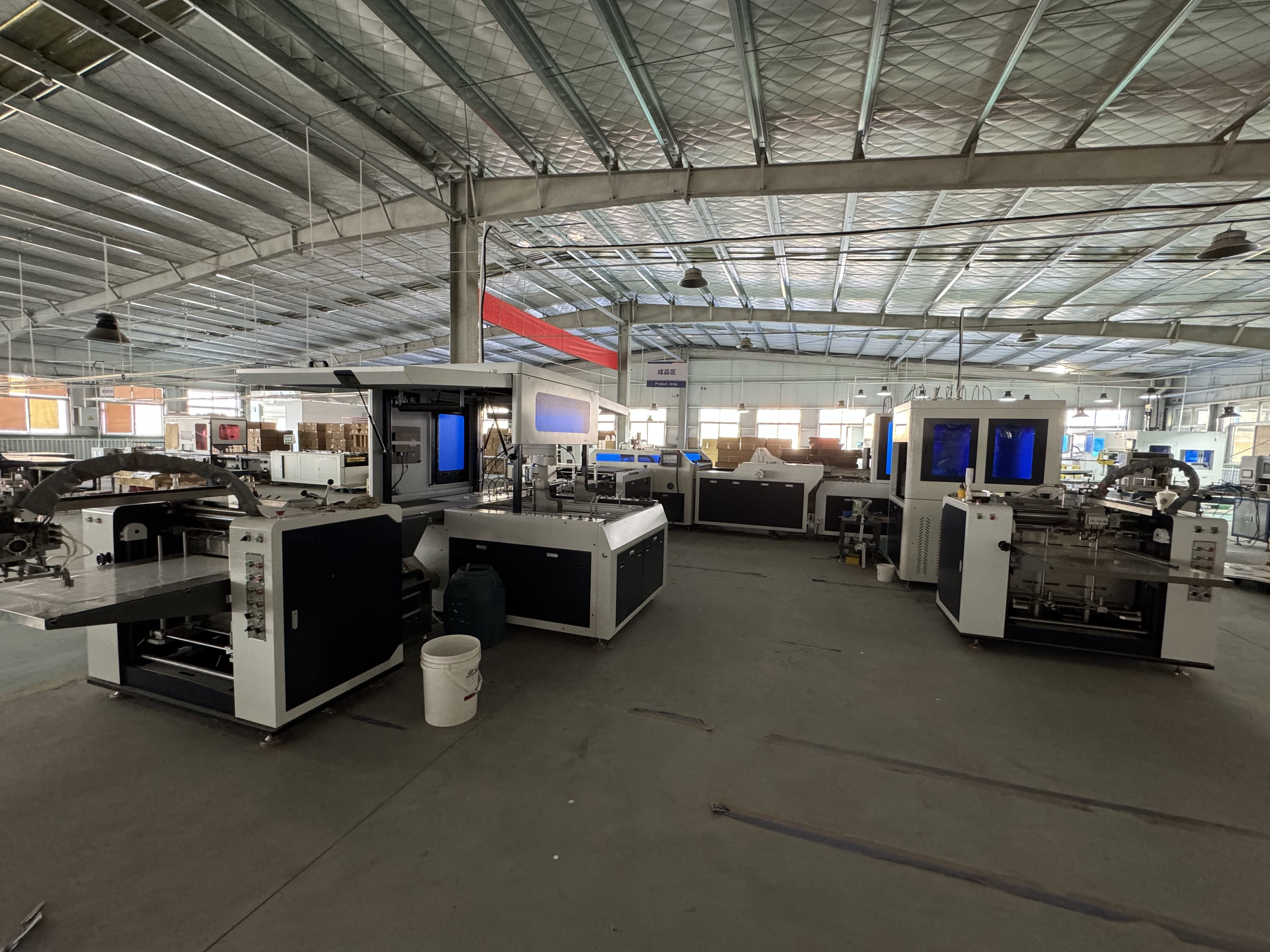 全自动书型盒流水线2